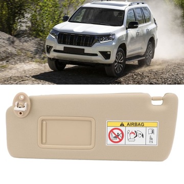 Przednie Sońce Visor Beige Sun Giez xmza DA