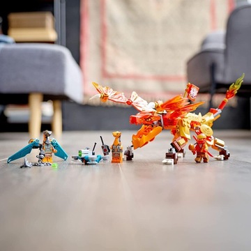 LEGO - НИНДЗЯГО - ОГНЕННЫЙ ДРАКОН КАЙА ЭВО - 71762