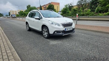 Peugeot 2008 I SUV 1.6 e-HDi 92KM 2014 Peugeot 2008 Peugeot 2008 1.6 HDI Allure Panorama Nawi Skora 1 Wlascic, zdjęcie 3