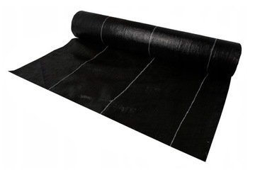 ТКАНЬ АГРОТНАЯ ТОЛСТАЯ ЧЕРНАЯ садовая мульчирующая против сорняков 1,1х10м 100г УФ