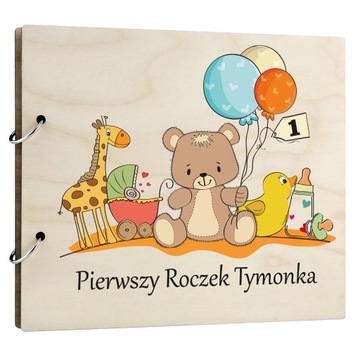Foto Album na zdjęcia Pamiątka Roczek Urodziny