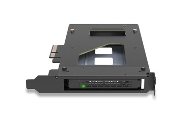 ICY DOCK 2,5-дюймовый твердотельный накопитель NVMe U.2/U.3 с корпусом PCIe 4.0 x4 для слота расширения