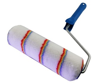 WAŁEK MALARSKI MULTIKOLOR 25CM FI8 Z UCHWYTEM