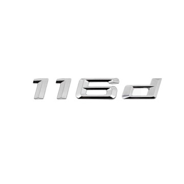 BMW EMBLEMAT ZNACZEK KLAPA TYŁ 116d F20 F21 E87 !
