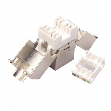 Cat7 Wall End Plug Keystone Jack Ekranowany moduł