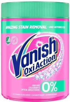VANISH Oxi Action odplamiacz 880g 0% barwników i chloru
