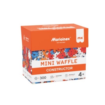 Mini Waffle 300 elementów. Konstruktor. Klocki