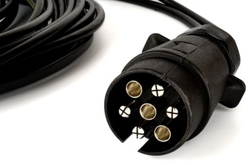 Установка UNITRAILER, жгут прицепа для эвакуатора 5,5 м 7-контактные штыки 2X 5-PIN