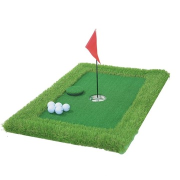 Pływające zielone pole golfowe Backyard Indoor