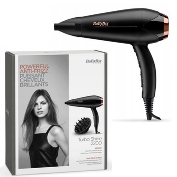 SUSZARKA DO WŁOSÓW Z DYFUZOREM JONIZACJA 2200W MOCNA