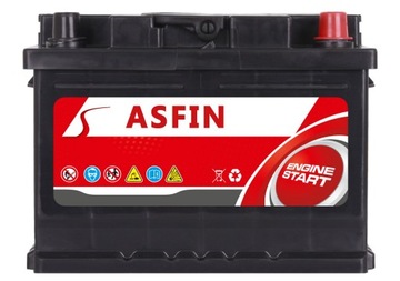Akumulator ASFIN 12V 80Ah 730A (EN) P+