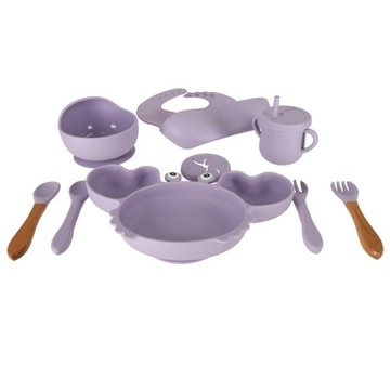 Силиконовые сосуды, кормления для ребенка, набор ребенка 9 El.