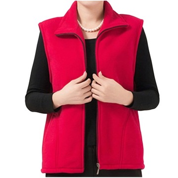 ЖЕНСКИЙ УТЕПЛЕННЫЙ ФЛИСОВЫЙ ЖИЛЕТ, XL