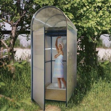 10 -миллиметровый камер -поликарбонат копченый графит 2.1x3m 2uv