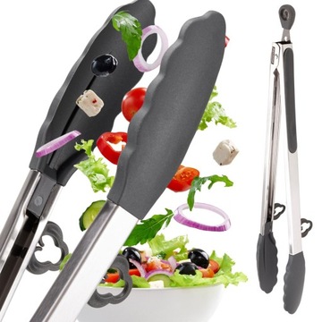 SZCZYPCE KUCHENNE ŁAPKI DO SAŁATEK MIĘSA 35,5cm