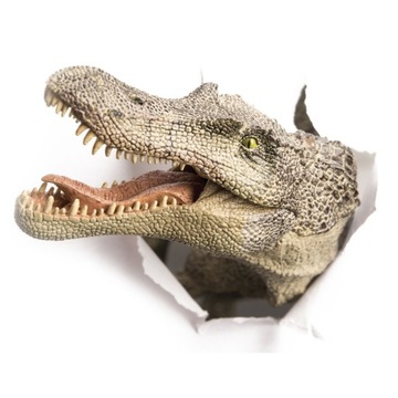 NAKLEJKA 3D DINOZAUR NA ŚCIANĘ DO POKOJU DZIECKA