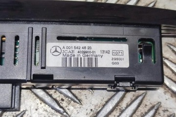 DISPLEJ ČIDEL PARKOVÁNÍ MERCEDES-BENZ E (W212) A0015424623 2.2L