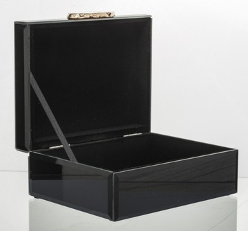 СТЕКЛЯННАЯ ШКАТУЛКА-ОРГАНИЗАТОР ДЛЯ ЮВЕЛИРНЫХ УКРАШЕНИЙ