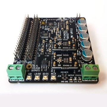 DIY IAN CANADA FifoPiMa v1.5 Reclocker I2S/DSD/DoP dla Raspberry Pi