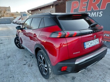 Peugeot 2008 II SUV 1.2 PureTech 130KM 2021 Peugeot 2008 GT Automat Panorama Kamera Full LED 1.2 Benzyna 130KM, zdjęcie 4