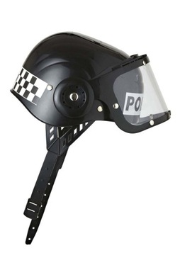 Черный ПОЛИЦЕЙСКИЙ шлем