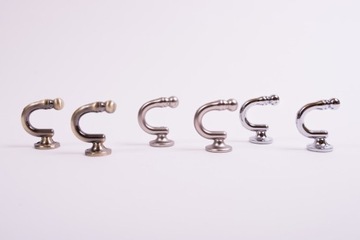 MRC: UCHWYT ŚCIENNY, MINI HACZYK CZARNY/MAT