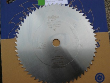 Piła tarczowa do drewna 350x30x2,5 60z KB Globus