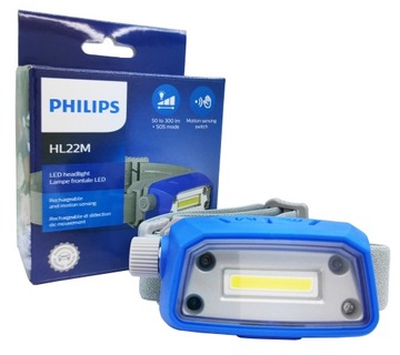 PHILIPS LAMPA LATARKA CZOŁOWA LED CZUJNIK RUCHU