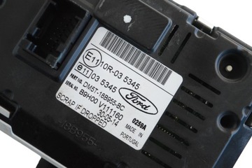 DISPLEJ MULTIFUNKČNÍ FORD TRANSIT 2.2 TDCI 2014 LHD