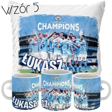 НАБОР КРУЖКА + ПОДУШКИ НАЗВАНИЕ Ф.К. МАНЧЕСТЕР СИТИ