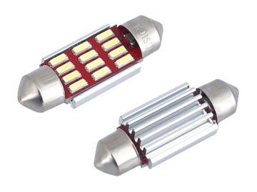 ŻARÓWKA VISION 36MM 12/24V SMD LED, CANBUS, BIAŁA,