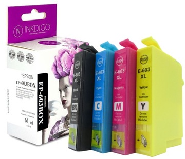 4x Tusz do EPSON 603 XL XP-3100 WF-2810DWF XP-2100