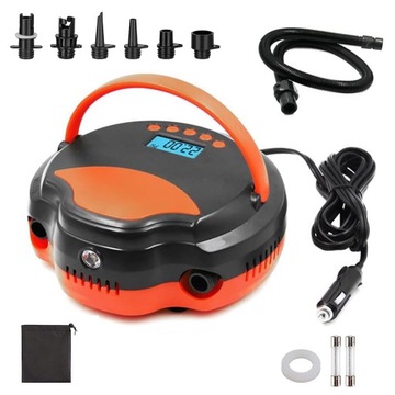 ЭЛЕКТРИЧЕСКИЙ ВОЗДУШНЫЙ НАСОС ДЛЯ КОМПРЕССОРА МАТРАСОВ SUP BOARD 110W 12V 22PSI