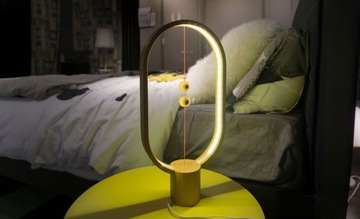 HENG Balance Lamp Эллиптическая деревянная USB-лампа