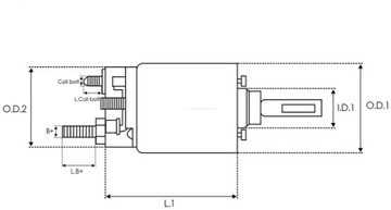 AUTOMAT ELEKTROMAGNET STARTÉR JUMPER DUCATO