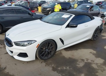 BMW Seria 8 II M Cabrio Facelifting 4.4 850i 530KM 2024 BMW Seria 8 2024 BMW M850I XDRIVE, 4.4L, od ubezpieczalni 4.4 Benzyna 530KM, zdjęcie 1