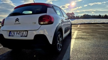 Citroen C3 III Hatchback 1.2 PureTech 110KM 2018 Citroen C3 2018 1.2 EURO 6 / tablet/ LED/ martwe pola / super wyposażony!, zdjęcie 9