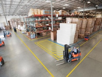 ЛЕНТА МАРКИРОВОЧНАЯ ЖЕЛТО-ЧЕРНАЯ 3М 76 50мм/33м ПРОЧНЫЙ предупреждающий знак