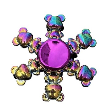 FIDGET SPINNER HAND SPINER METALOWY MISIE ZABAWKA ANTYSTRESOWA