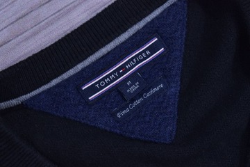 TOMMY HILFIGER Sweter Męski Bawełna Kaszmir / M