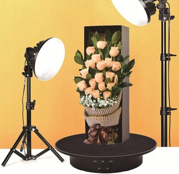 ЭЛЕКТРИЧЕСКАЯ ПОДСТАВКА USB ПОВОРОТНАЯ НА 360° 20см