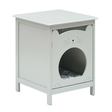 Кошачий домик, кошачий шкаф для туалетов кошек и маленьких кошек 47,5×50,8×60,5см