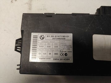 MODUL ŘÍZENÍ CAS BMW X5 E70 M57N2 3.0D 9147190