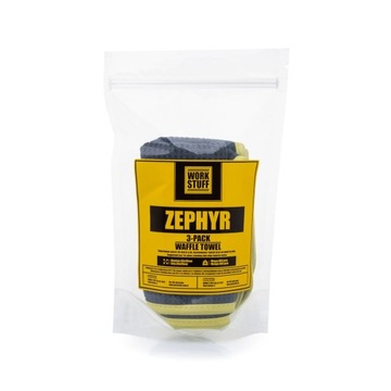 Work Stuff Zephyr Zestaw 3 Mikrofibr Do Czyszczenia Szyb