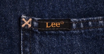 LEE spodnie HIGH jeans blue SEASONAL MOM _ W29 L33