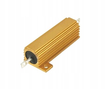 REZYSTOR MOCY RADIATOR 50W 0,22R METALOWY DRUTOWY