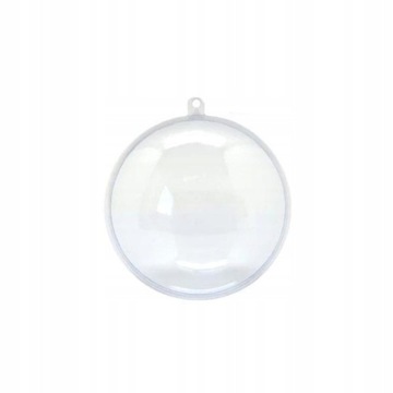 BOMBKA AKRYLOWA BOMBKI KULA PLASTIKOWA 8cm