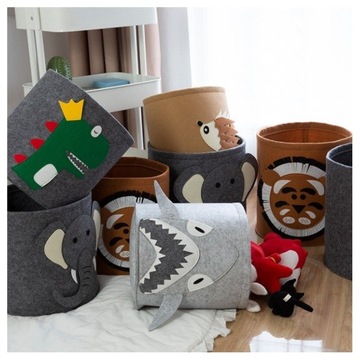 Контейнер для игрушек, корзина, сумка из ВОЙЛА 35х35 см.