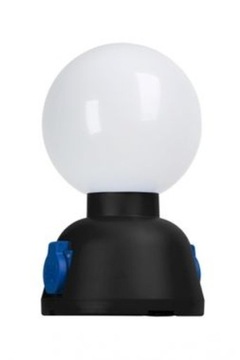 Lampa budowlana LIGHT BALL 23W E27 2 gniazda LENA