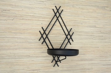 МЕТАЛЛИЧЕСКАЯ НАСТЕННАЯ ПОДСТАВКА ДЛЯ ЦВЕТОВ